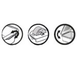 Boîte de rangement 'leo', 74 litres, transparent