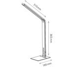 Lampe de bureau LED Hanza Magic Plus noir