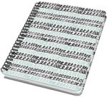 Carnet à spirale Jolie Inspire 'Curly Mint', A5