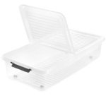Boîte de rangement sous lit 'leo', 53 litres