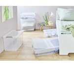 Boîte de rangement sous lit 'leo', 53 litres