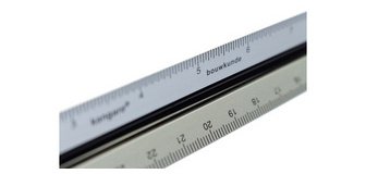 Échelle de réduction Ingénieur, aluminium, 300 mm