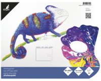 Palette pelable, 36 feuilles, 230 x 305 mm, blanc