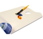 Palette pelable, 36 feuilles, 230 x 305 mm, blanc