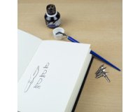 Encre, dans un flacon en verre, 50 ml, noir