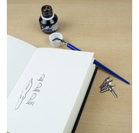 Encre, dans un flacon en verre, 50 ml, noir