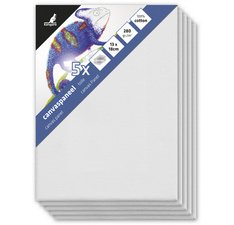 Toile / panneau entoilé, 240 x 300 mm, blanc