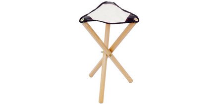 Tabouret de peintre, trépied, assise: 500 mm