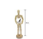 Mannequin articulé, hauteur: 200 mm, neutre