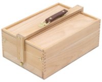 Boîte à ustensiles d'artiste, 3 niveaux, hêtre