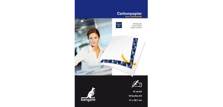 Papier carbone, A4, 100 feuilles, bleu