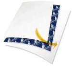 Papier carbone, A4, 10 feuilles, bleu