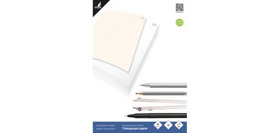 Bloc de papier calque, A3, 24 feuilles