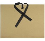 Carton à dessin Kraft, 500 x 700 mm, avec ruban