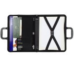 Porte-documents, A2, PP, avec poignée, noir