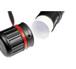 Tube à dessin, PP, diamètre: 125 mm, noir