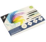 Bloc de cartes postales aquarelle, A6, 15 feuilles