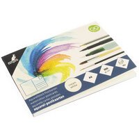 Bloc de cartes postales aquarelle, A6, 15 feuilles