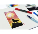 Bloc de papier aquarelle, A2, 12 feuilles