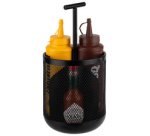 Range-couverts DART, en métal, noir