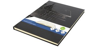 Cahier de croquis Design, 160 pages, A5, noir