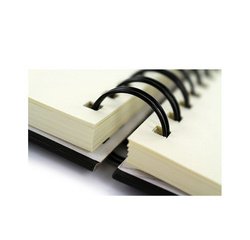 Cahier de croquis à spirale Design, A4, noir