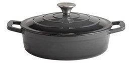 Cocotte avec couvercle 5STARS, 3,0 litres, anthracite