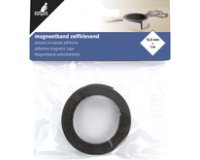 Ruban magnétique, 12,5 mm x 1 m, blanc
