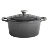 Casserole avec couvercle 5STARS, 6,0 litres, anthracite