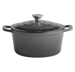 Casserole avec couvercle 5STARS, 4,0 litres, anthracite
