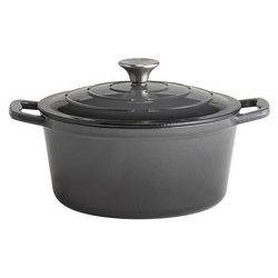 Casserole avec couvercle 5STARS, 4,0 litres, anthracite