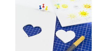 Carton plume, 500 x 700 mm, épaisseur: 3 mm