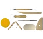 Jeu d'outils pour l'argile et la glaise, 8 pièces