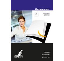 Papier carbone, A4, 10 feuilles, blanc