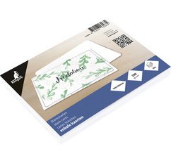 Carte, 250 g/m2, 105 x 150 mm, blanc