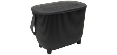 Poubelle à compost avec filtre, vert/anthracite