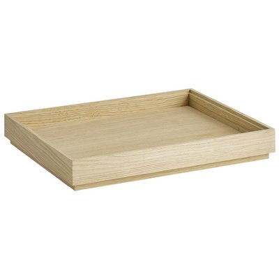 Houten doos VALO, GN 1/2, 325 x 265 x 45 mm, eikenhout