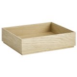 Doos van hout VALO, GN 1/2, 325 x 265 x 85 mm, eikenhout