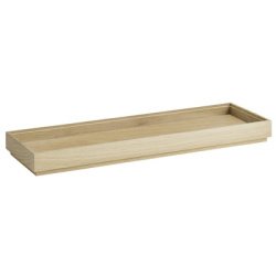 Houten doos VALO, GN 2/4, 530 x 162 x 45 mm, eikenhout