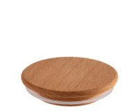 Couvercle pour bocal Weck, bois de hêtre, set de 12