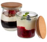 Couvercle pour bocal Weck, bois de hêtre, set de 12