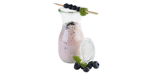 Carafe Weck avec couvercle, 250 ml, set de 6