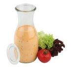 Carafe Weck avec couvercle, 250 ml, set de 6