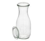 Carafe Weck avec couvercle, 250 ml, set de 6
