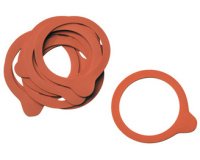 Joint en caoutchouc pour bocal Weck, 108 x 108 x 2 mm