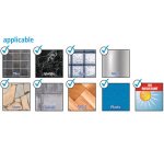 Crochet double pour serviette SMOOZ, chromé