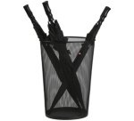 Porte-parapluie PMRAIN, en fil d'acier, gris métallique