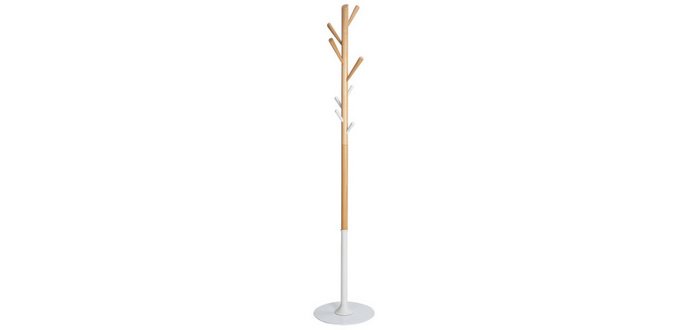 Garderobe 'PMTREE', Höhe: 1.750 mm, Buche/Weiß