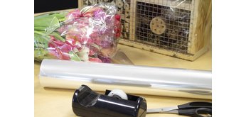 Film cadeau en cellophane transparent 25 microns - Le rouleau