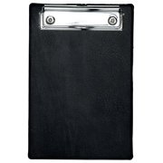 Porte-bloc plastifié, A6, noir